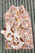 Lawn 2 Piece Coat Set (Stitched)